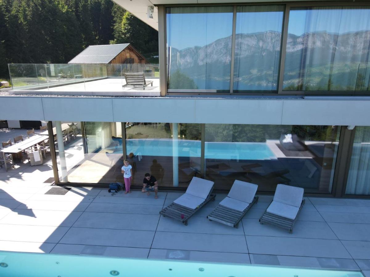 Attersee Luxury Design Villa With Dream Views, Large Pool And Sauna Nussdorf am Attersee Extérieur photo