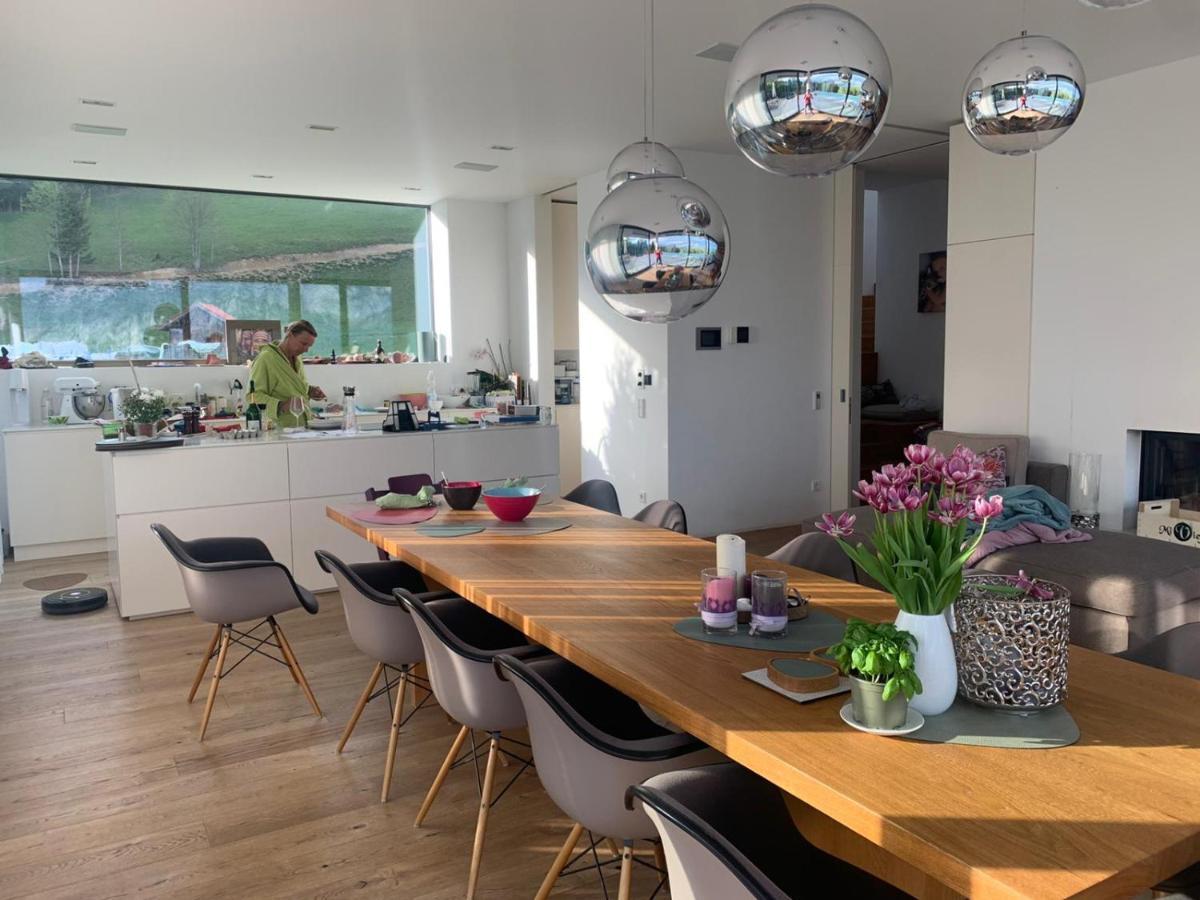 Attersee Luxury Design Villa With Dream Views, Large Pool And Sauna Nussdorf am Attersee Extérieur photo